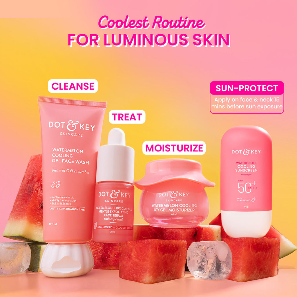 Watermelon Cooling Sunscreen SPF 50+ PA++++ With New-Age UV Filters