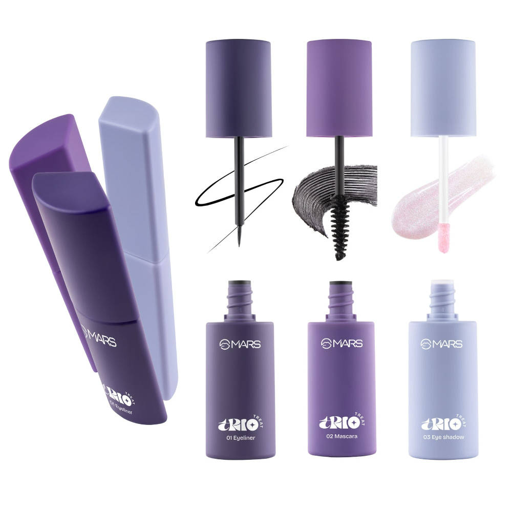 Trio Treat, 3-In-1 Eye Makeup Kit With Eyeliner, Mascara & Eyeshadow | E20 - view 1