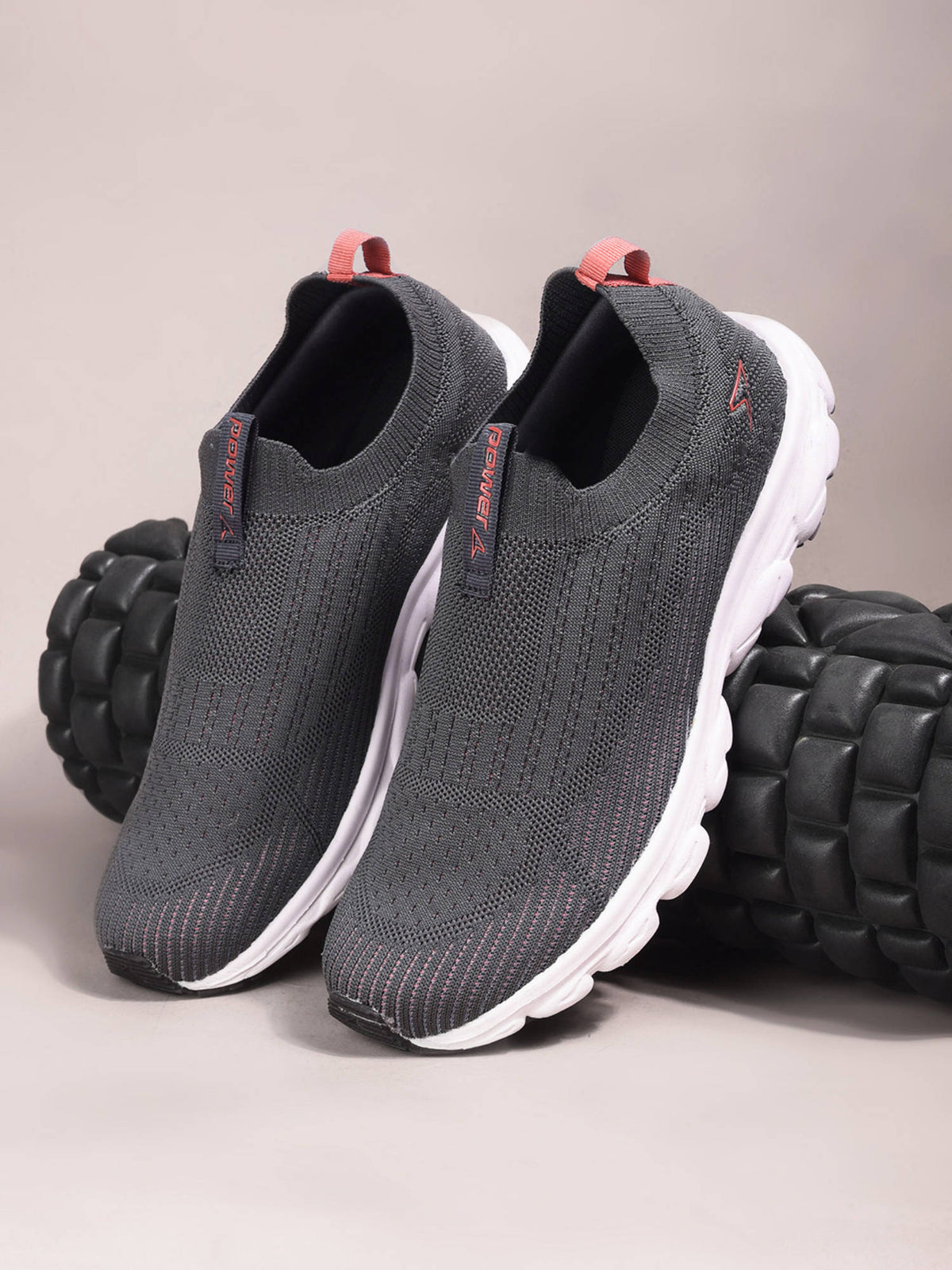 Women Sports Round Toe Low Top Walking Shoes Grey | SH9 - view 1