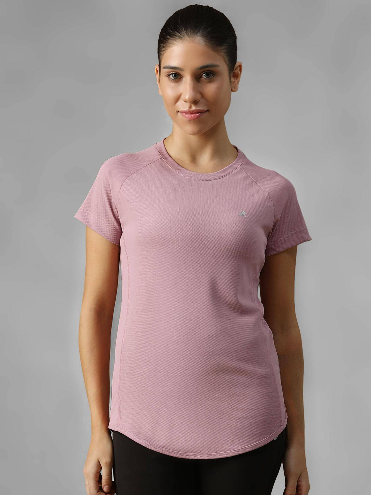 Grey Women's E-Dry Slim Fit T-Shirt | TT89 - view 31