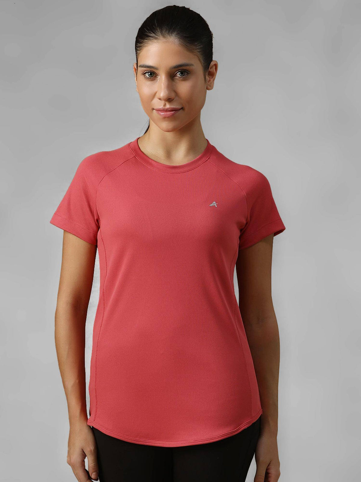 Grey Women's E-Dry Slim Fit T-Shirt | TT89 - view 43
