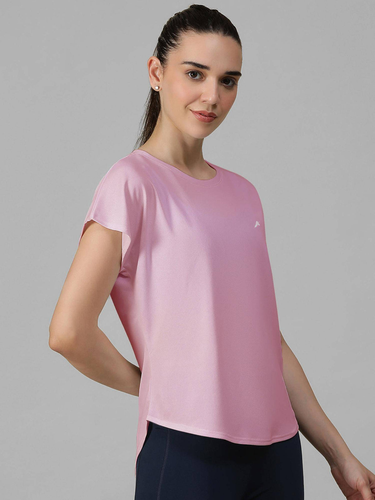 Lavender Women's E-Dry Slim Fit T-Shirt | TT89 - view 3