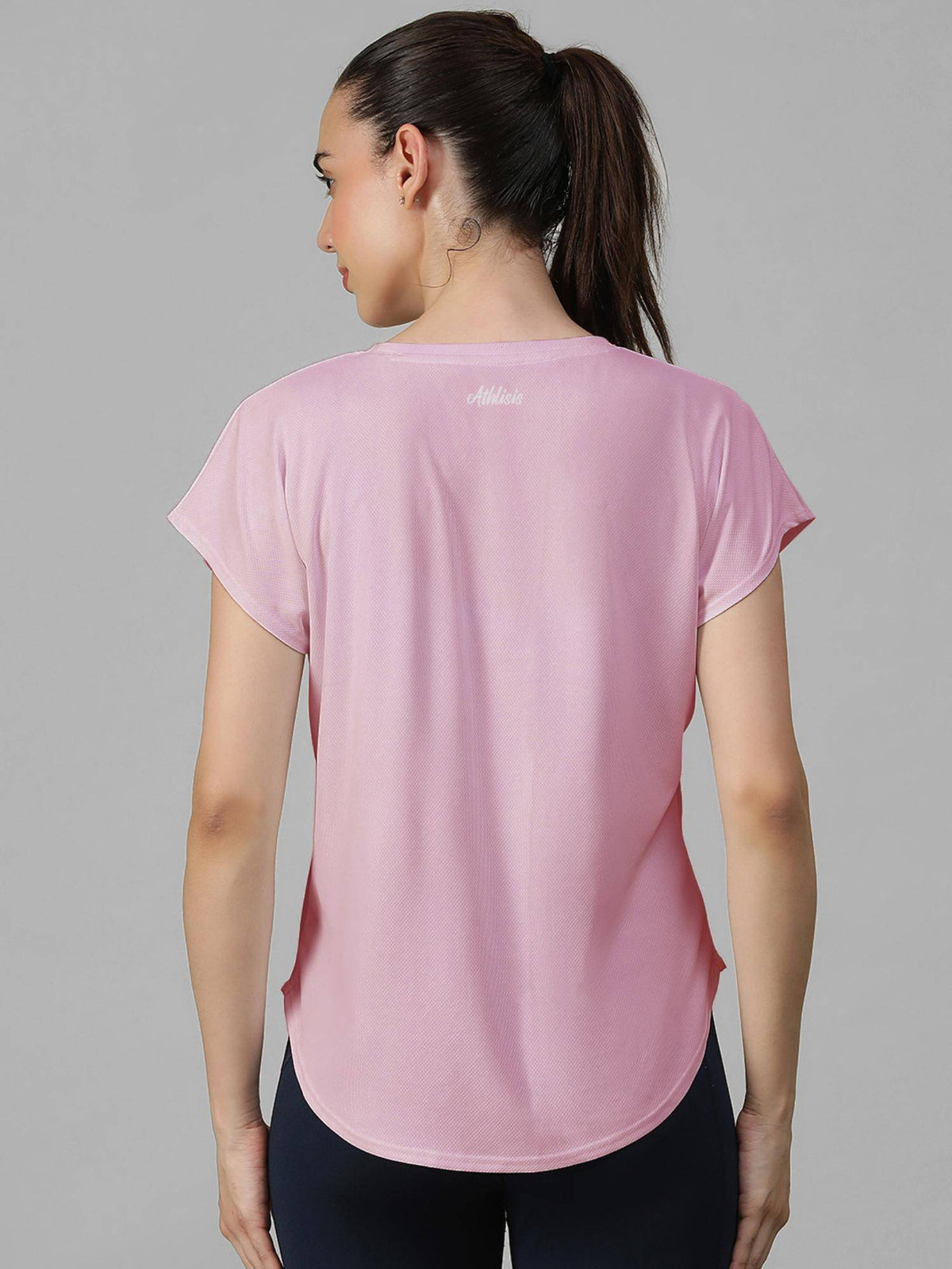 Lavender Women's E-Dry Slim Fit T-Shirt | TT89 - view 4
