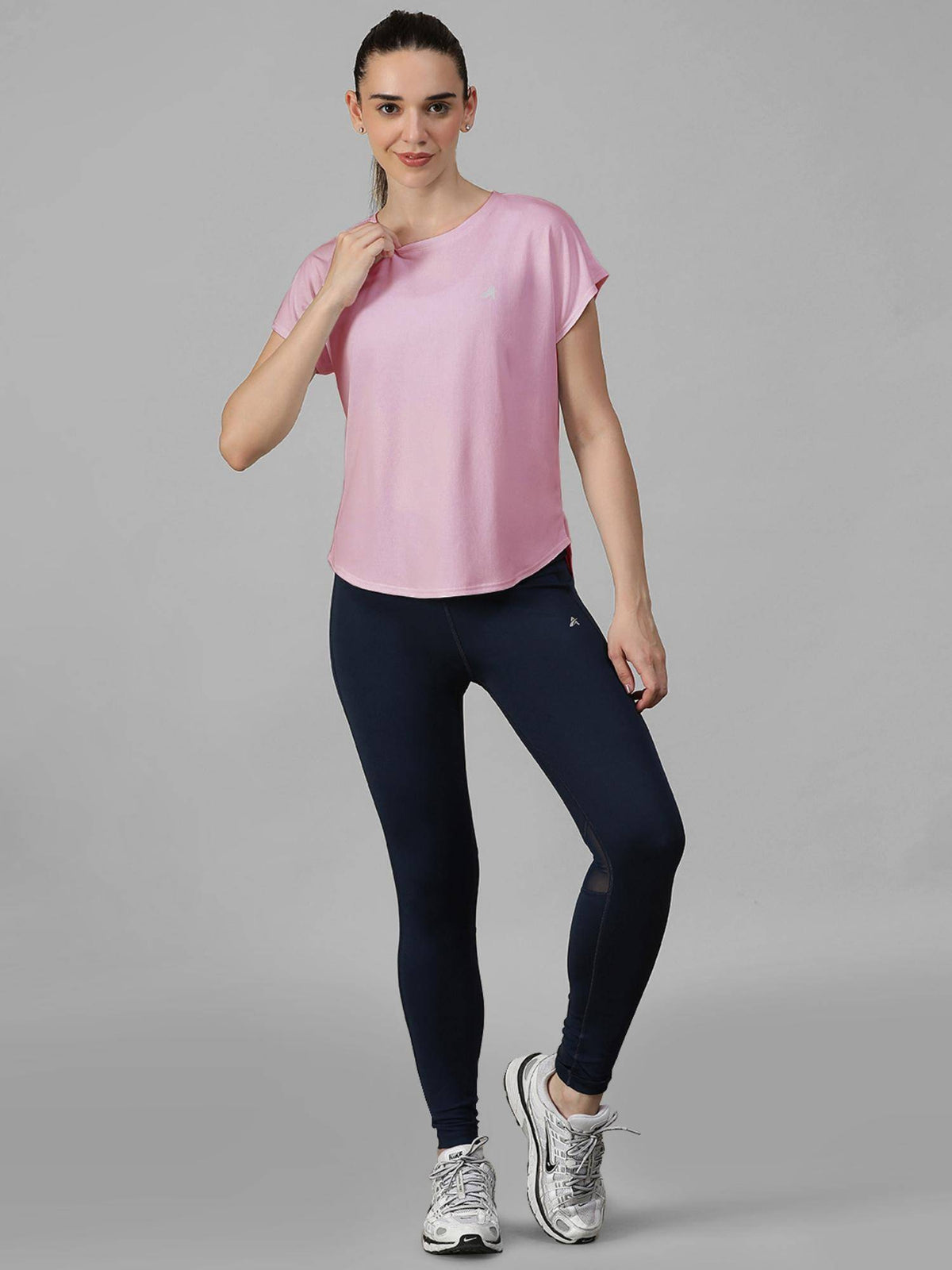 Lavender Women's E-Dry Slim Fit T-Shirt | TT89 - view 5