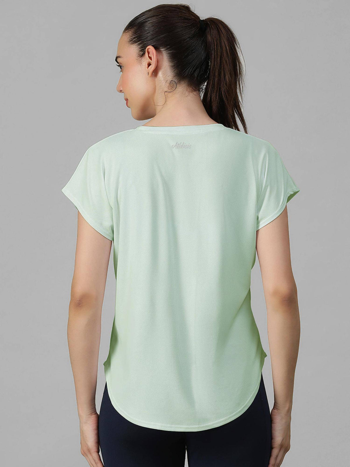 Green Women's E-Dry Slim Fit T-Shirt | TS56 - view 4