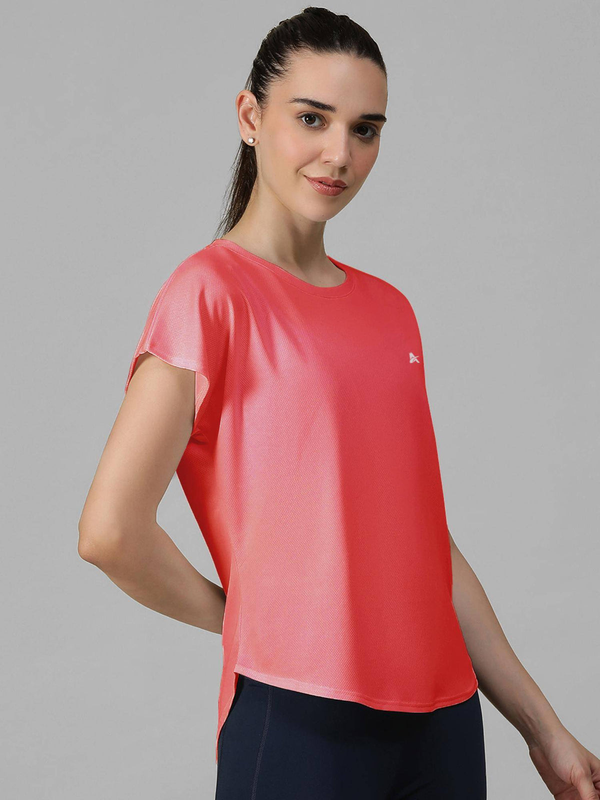 Coral Women's E-Dry Slim Fit T-Shirt | TT89 - view 3