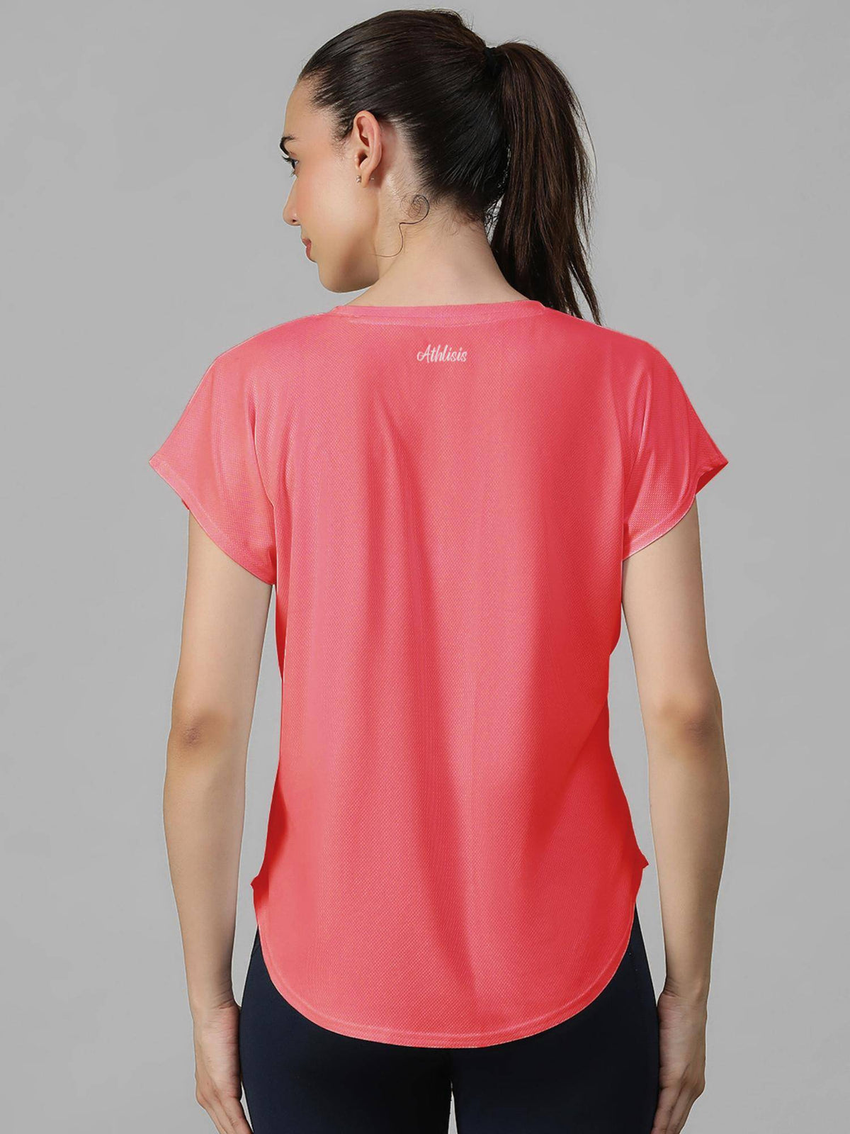 Coral Women's E-Dry Slim Fit T-Shirt | TT89 - view 4