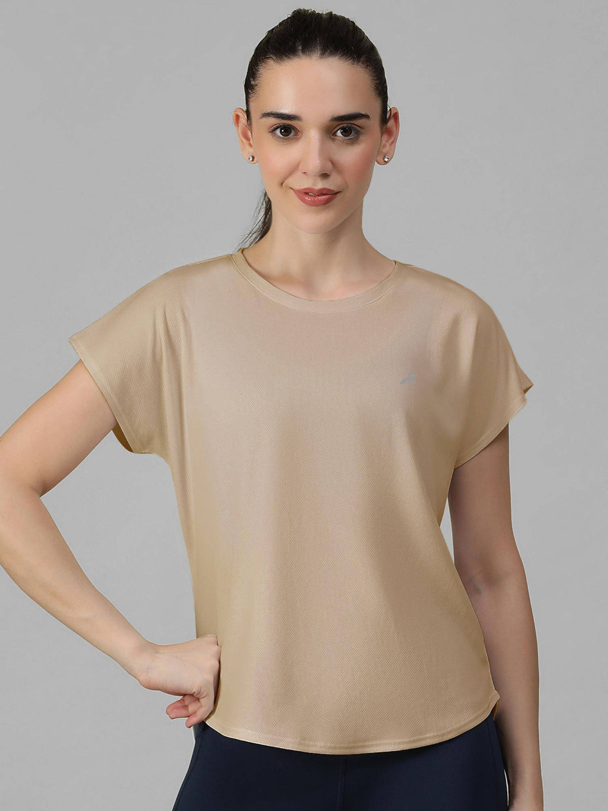 Teal Women's E-Dry Slim Fit T-Shirt | TS56 - view 13