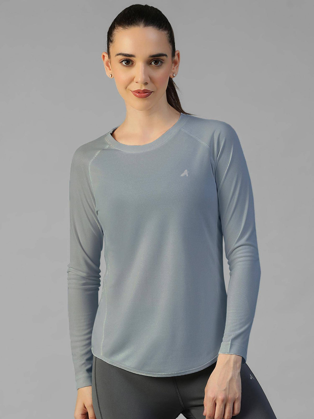 White Women's E-Dry Slim Fit T-Shirt | TS56 - view 7