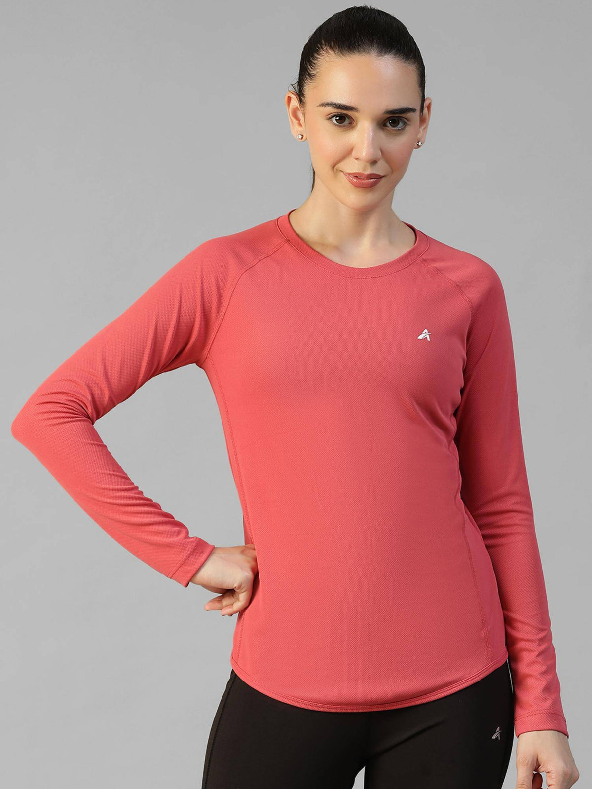 White Women's E-Dry Slim Fit T-Shirt | TS56 - view 31