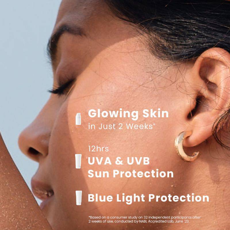 Daily Day-Care Routine to Glow & Protect with Face Serum & Moisturizing Sunscreen SPF 50 | Z8 - view 4