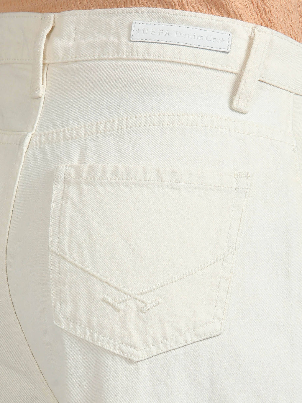 High Rise Wide Leg Jeans White | WL90 - view 6