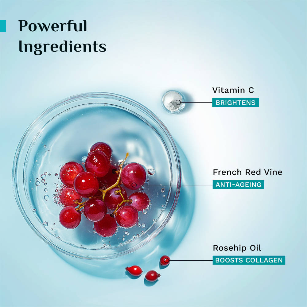 French Red Vine Youthful Glow Moisturizer SPF 30 with Vitamin C | FC3 - view 5