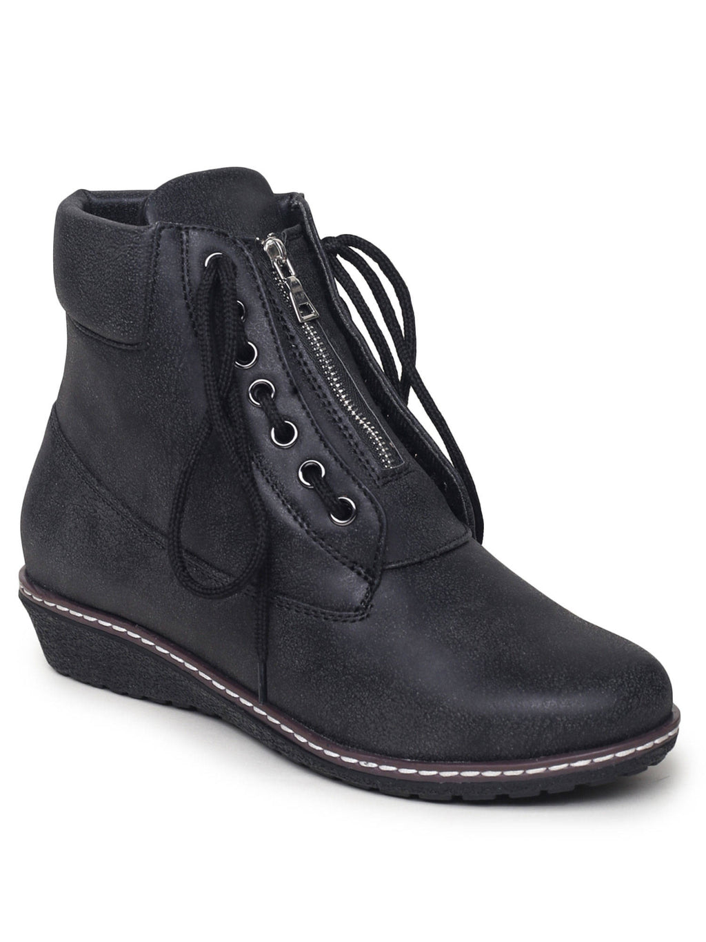 Solid Brown Casual Boots | BT61 - view 16