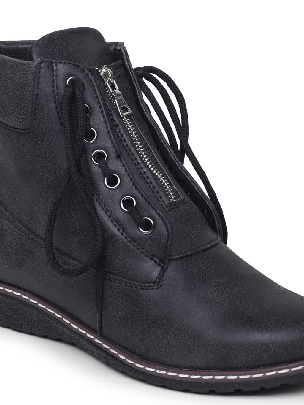 Solid Brown Casual Boots | BT61 - view 17