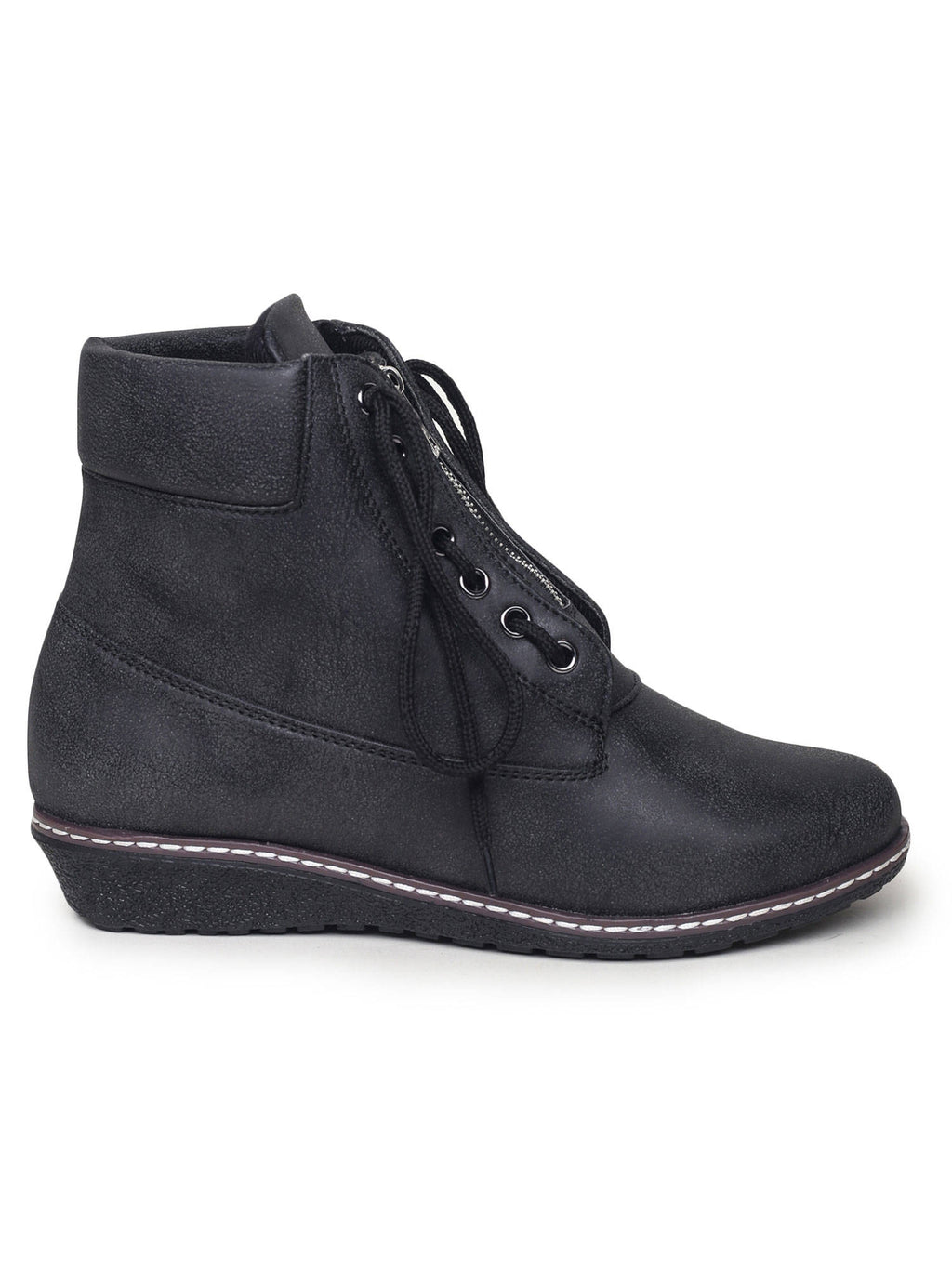 Solid Brown Casual Boots | BT61 - view 18