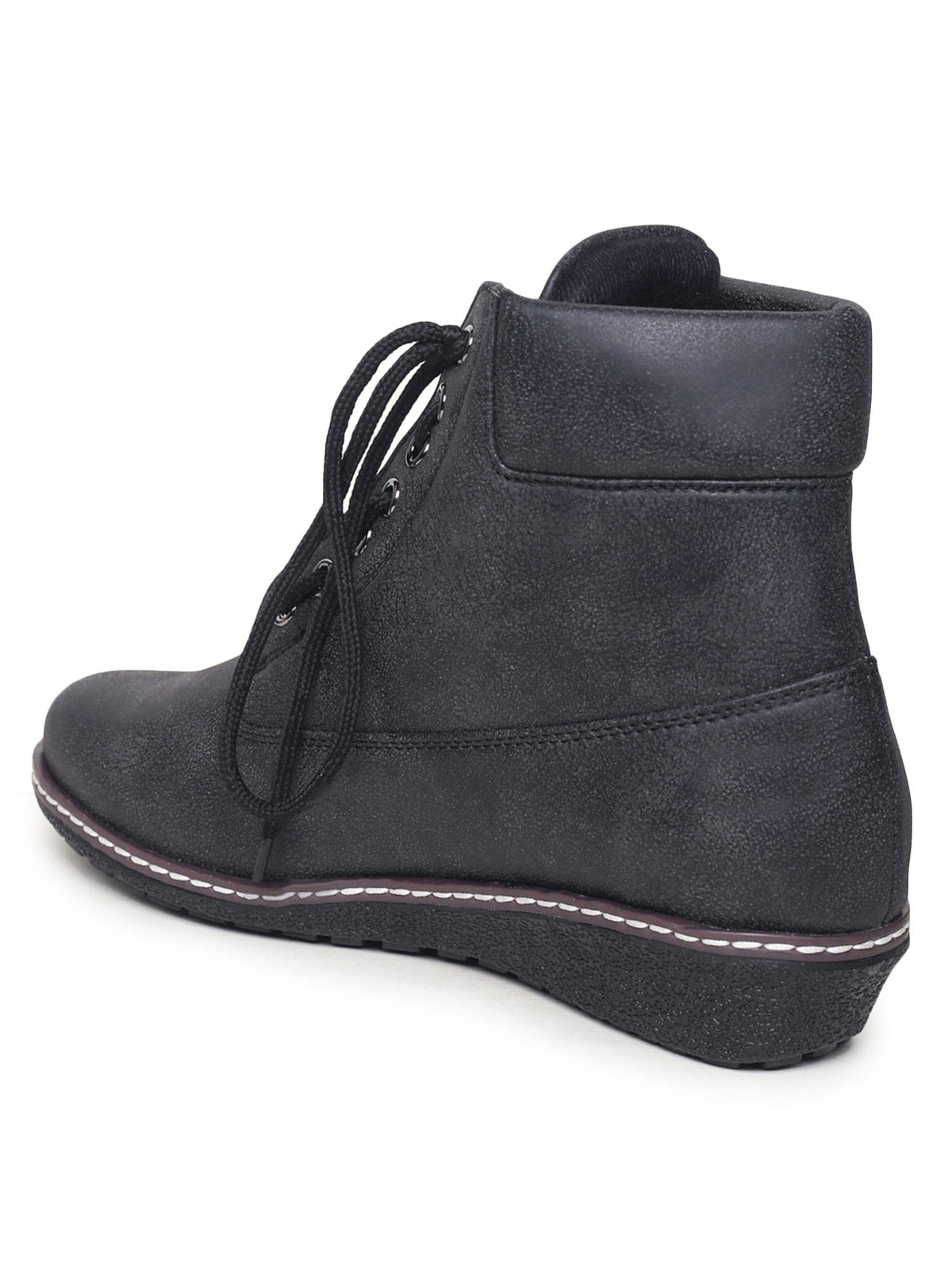 Solid Brown Casual Boots | BT61 - view 19