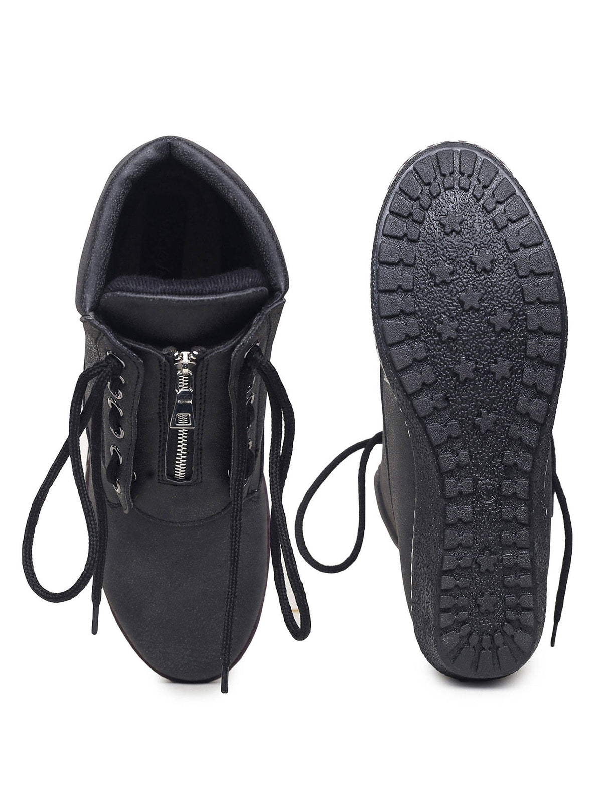 Solid Brown Casual Boots | BT61 - view 20