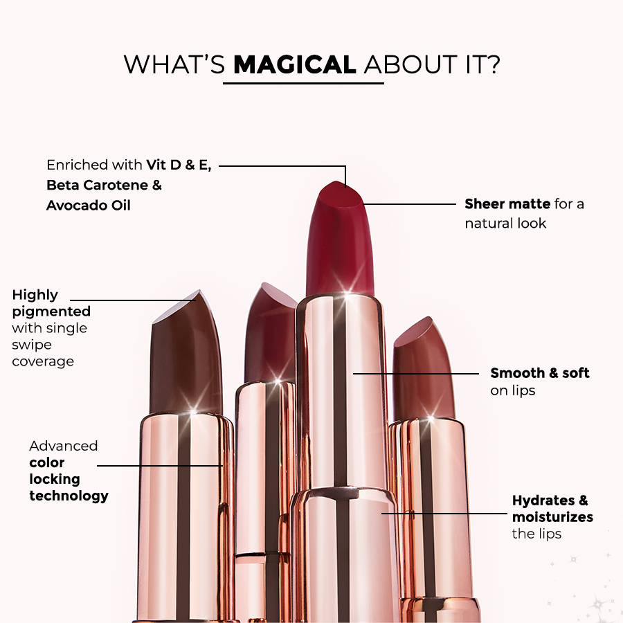 Powerkiss Matte Lipstick | L12 - view 3