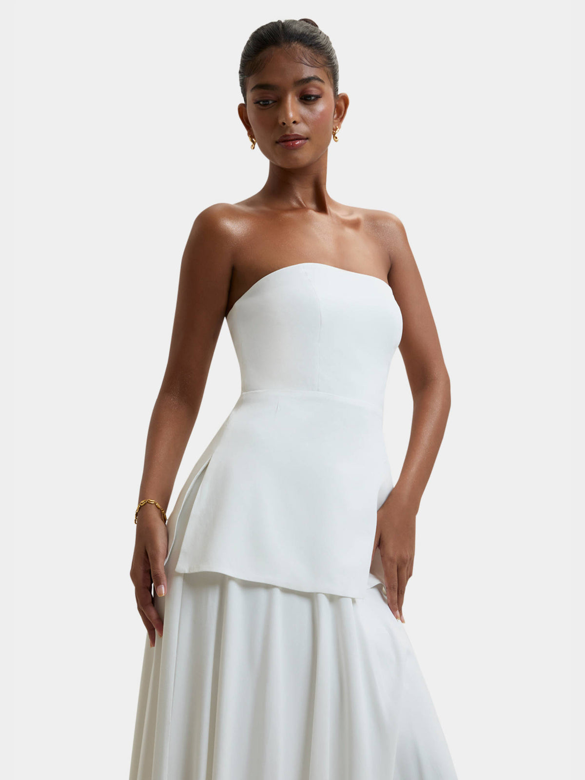 Demi Off Shoulder Top Black | pt51 - view 10