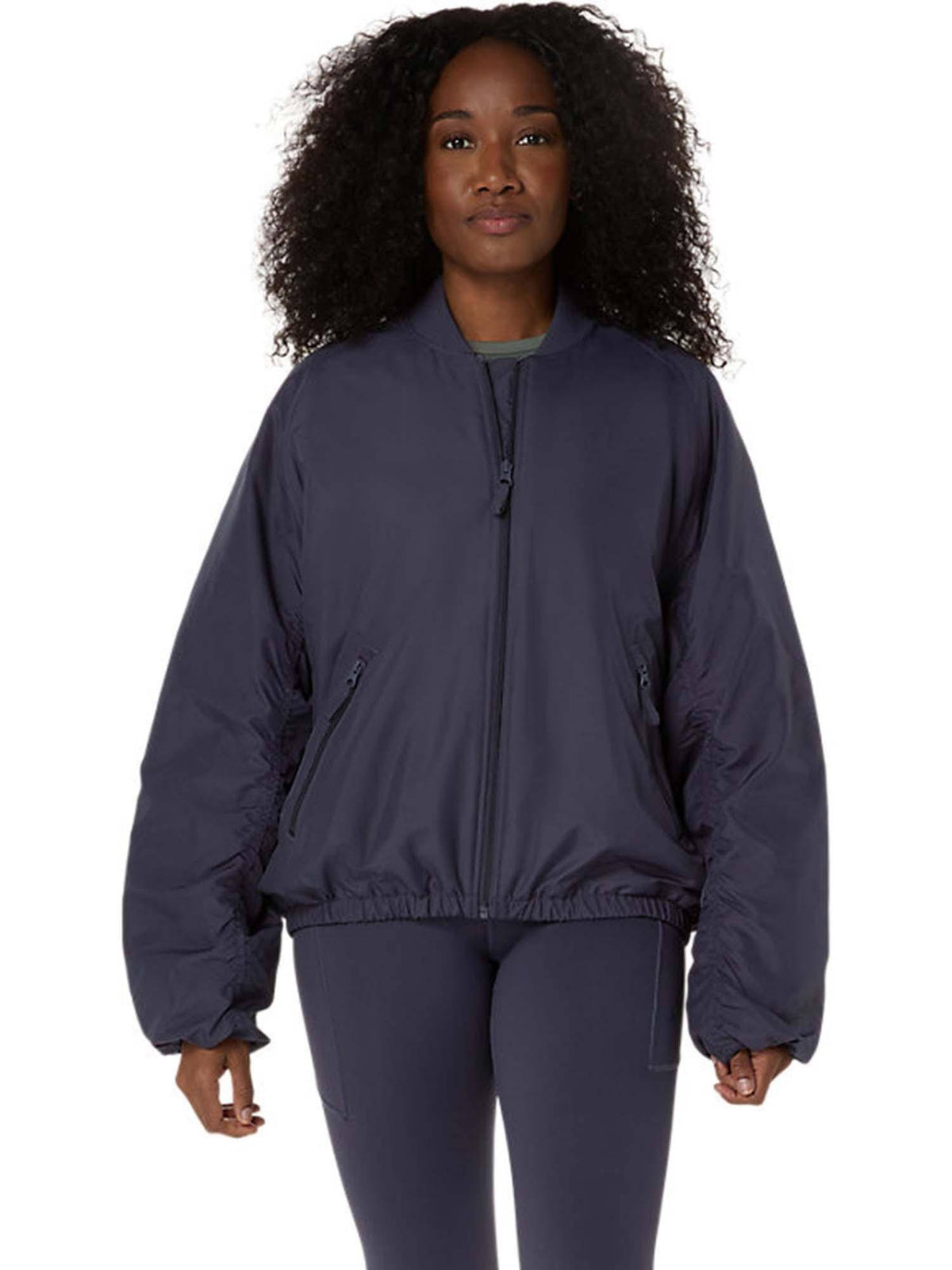 Women Indigo Fog Nagino Light Insulation Jacket | JK12 - view 1