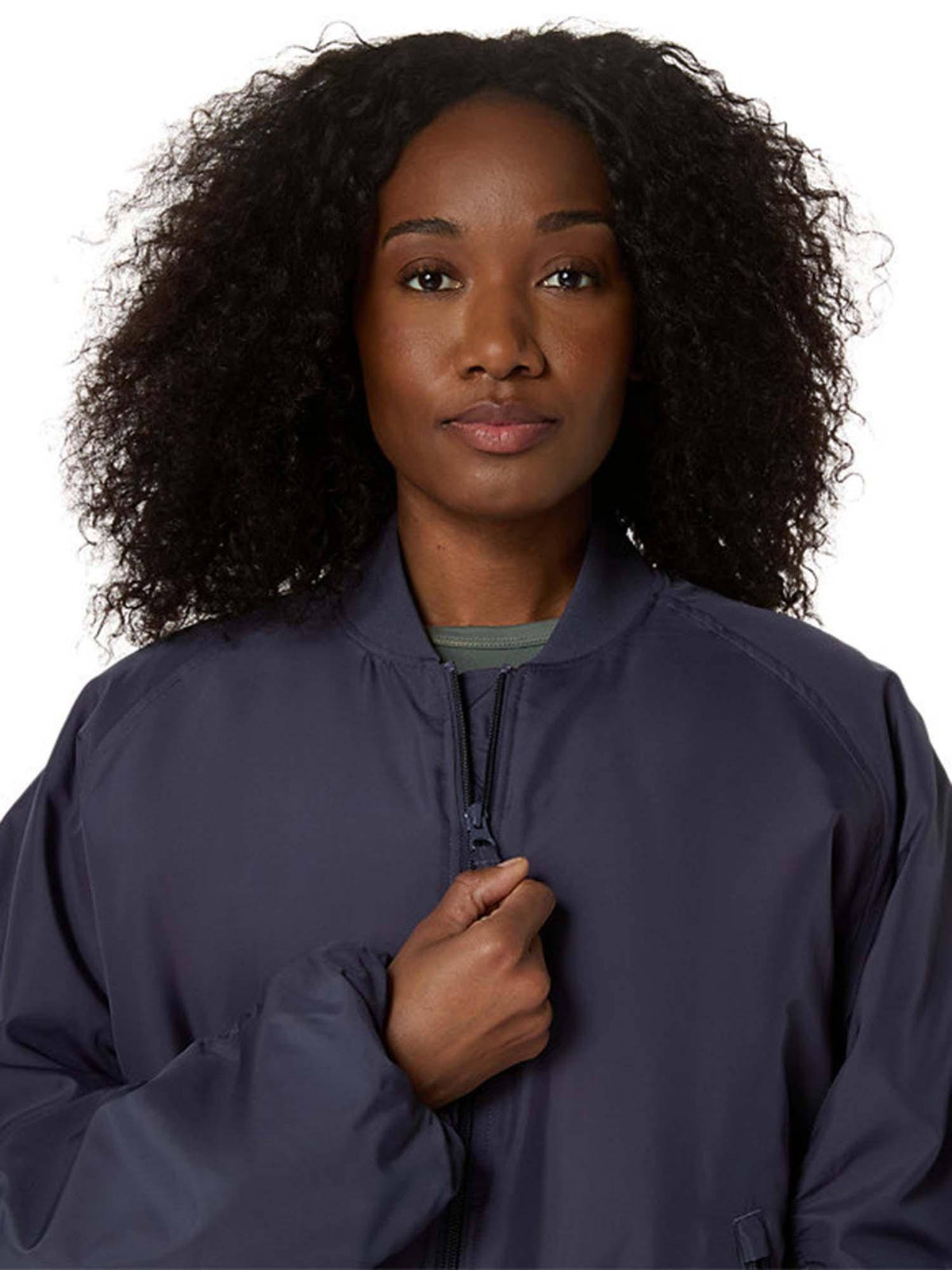 Women Indigo Fog Nagino Light Insulation Jacket | JK12 - view 5