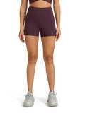 Zen Women Burgundy Stretchable Shorts - view 1