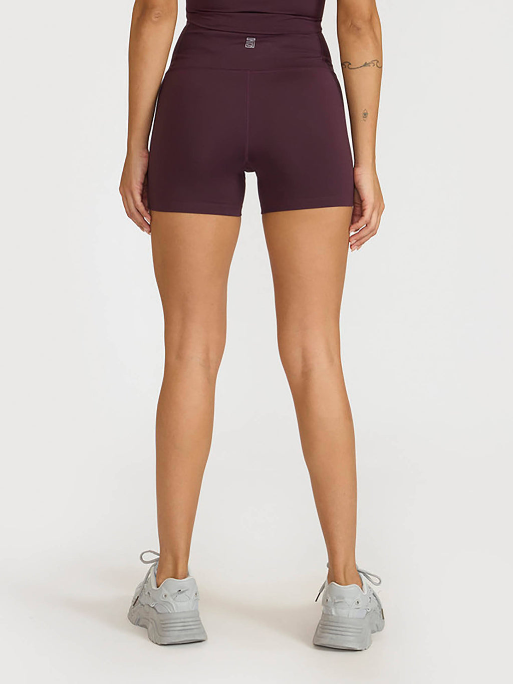 Zen Women Burgundy Stretchable Shorts - view 2