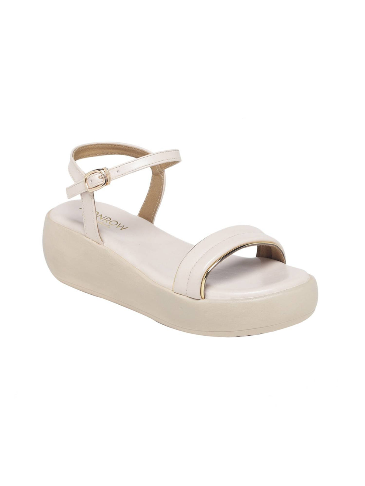 Cream Wedges Heels | H78 - view 7