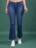 Women Blue Bootcut Jeans | BT10 - view 1