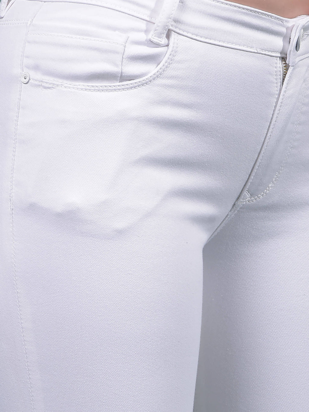 Women White Bootcut Jeans | BT10 - view 5