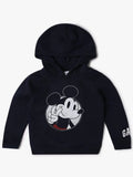 Boys Navy Blue Knitted Hoodie | HD56 - view 1