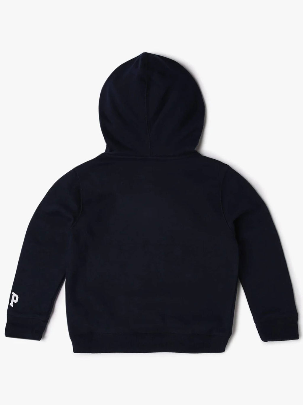 Boys Navy Blue Knitted Hoodie | HD56 - view 2
