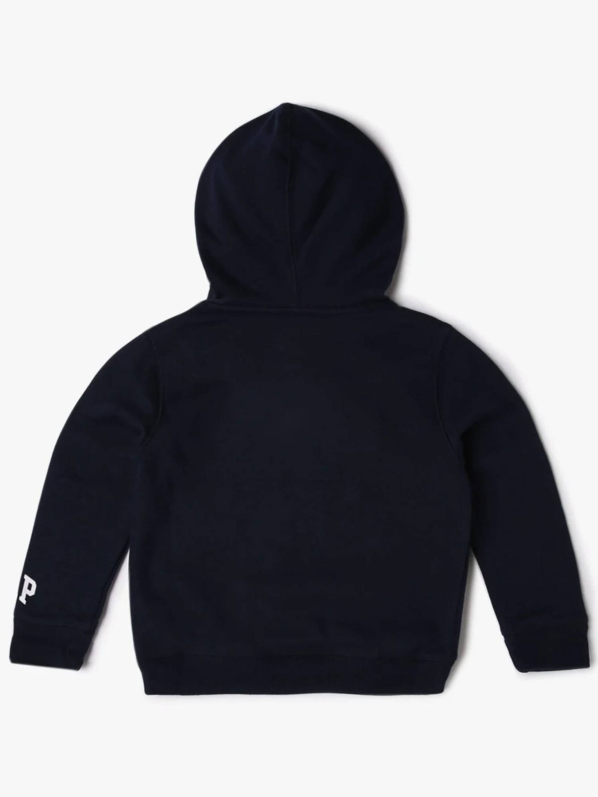 Boys Navy Blue Knitted Hoodie | HD56 - view 2