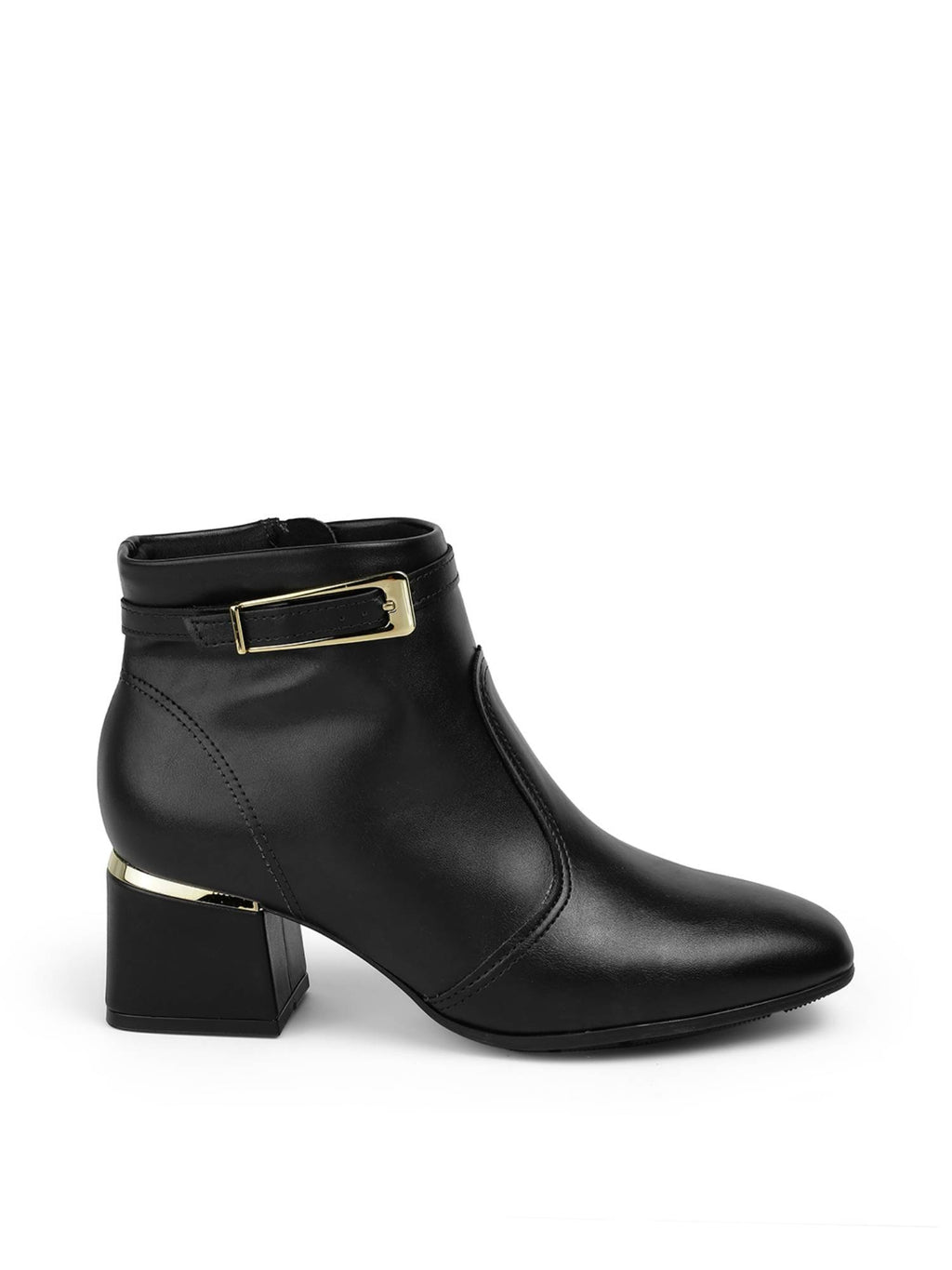 Women Black Block Heel Casual Boots | BT61 - view 2