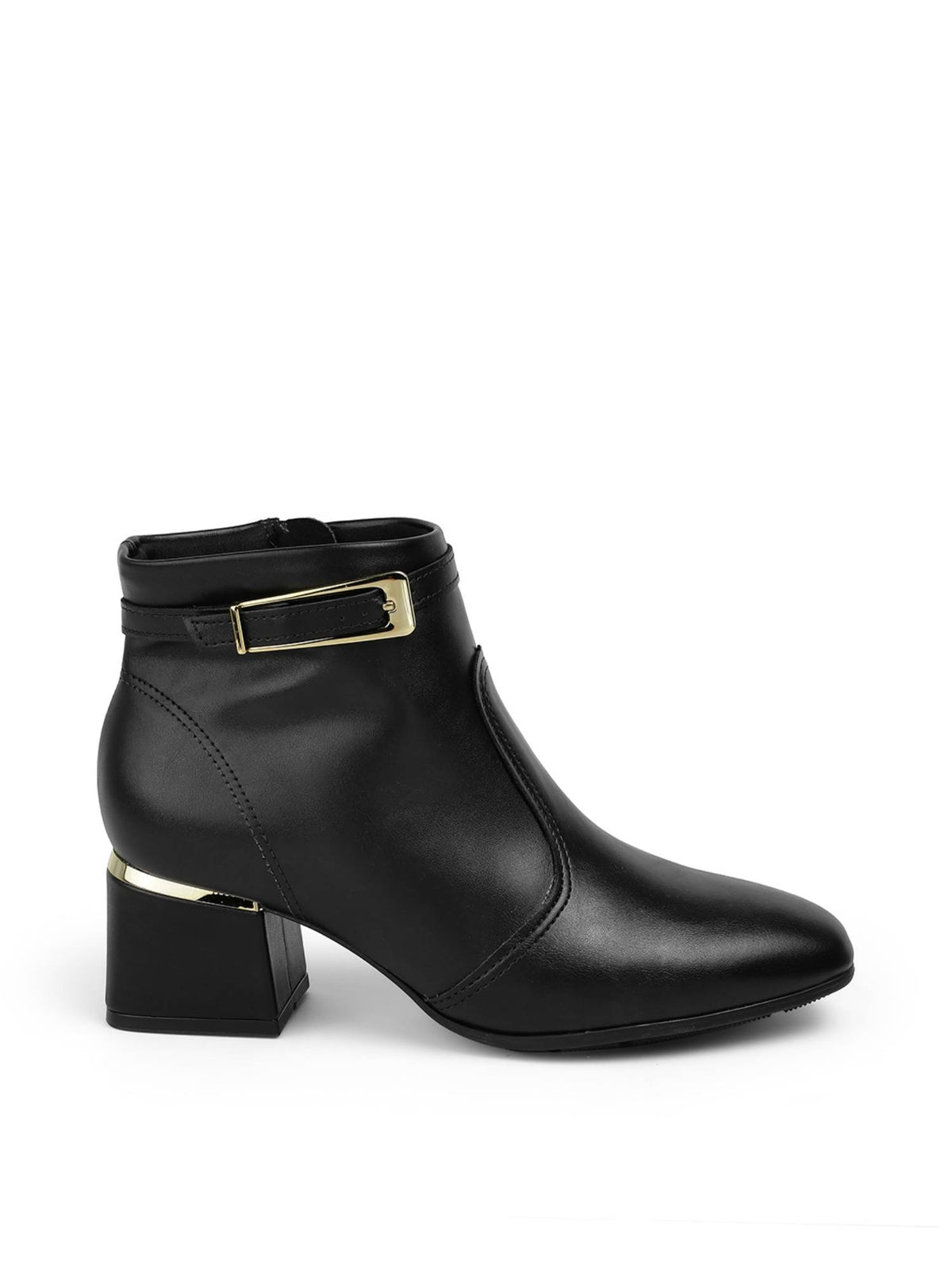 Women Black Block Heel Casual Boots | BT61 - view 2