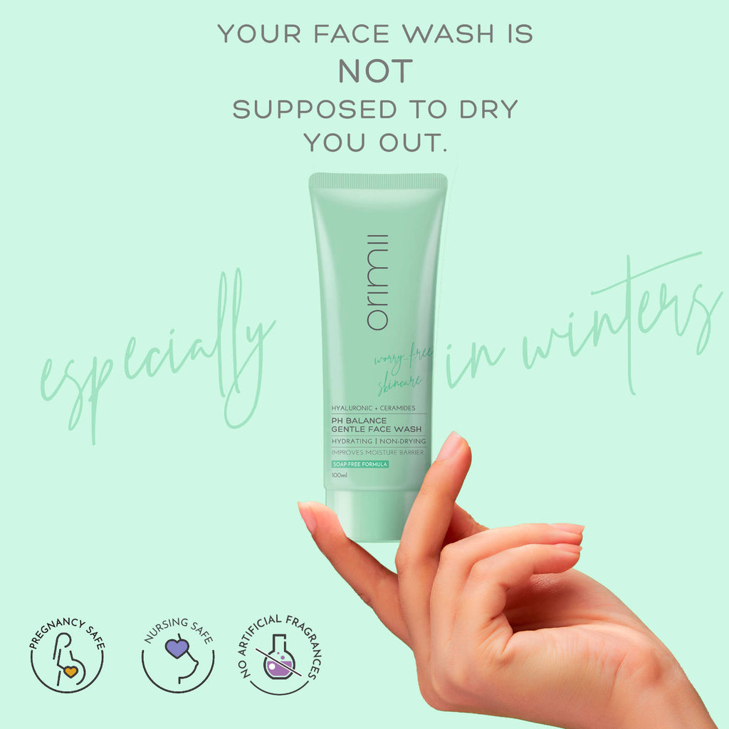 Hyaluronic + Ceramides PH Balance Gentle Face Wash - Non-Comedogenic, Pregnancy Safe | H02 - view 3