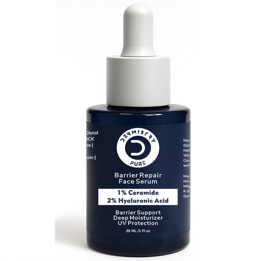 1% Ceramides Hyaluronic Barrier Repair Moisturizer Face Serum for Hydration Dry Oily Skin | Z8 - view 1