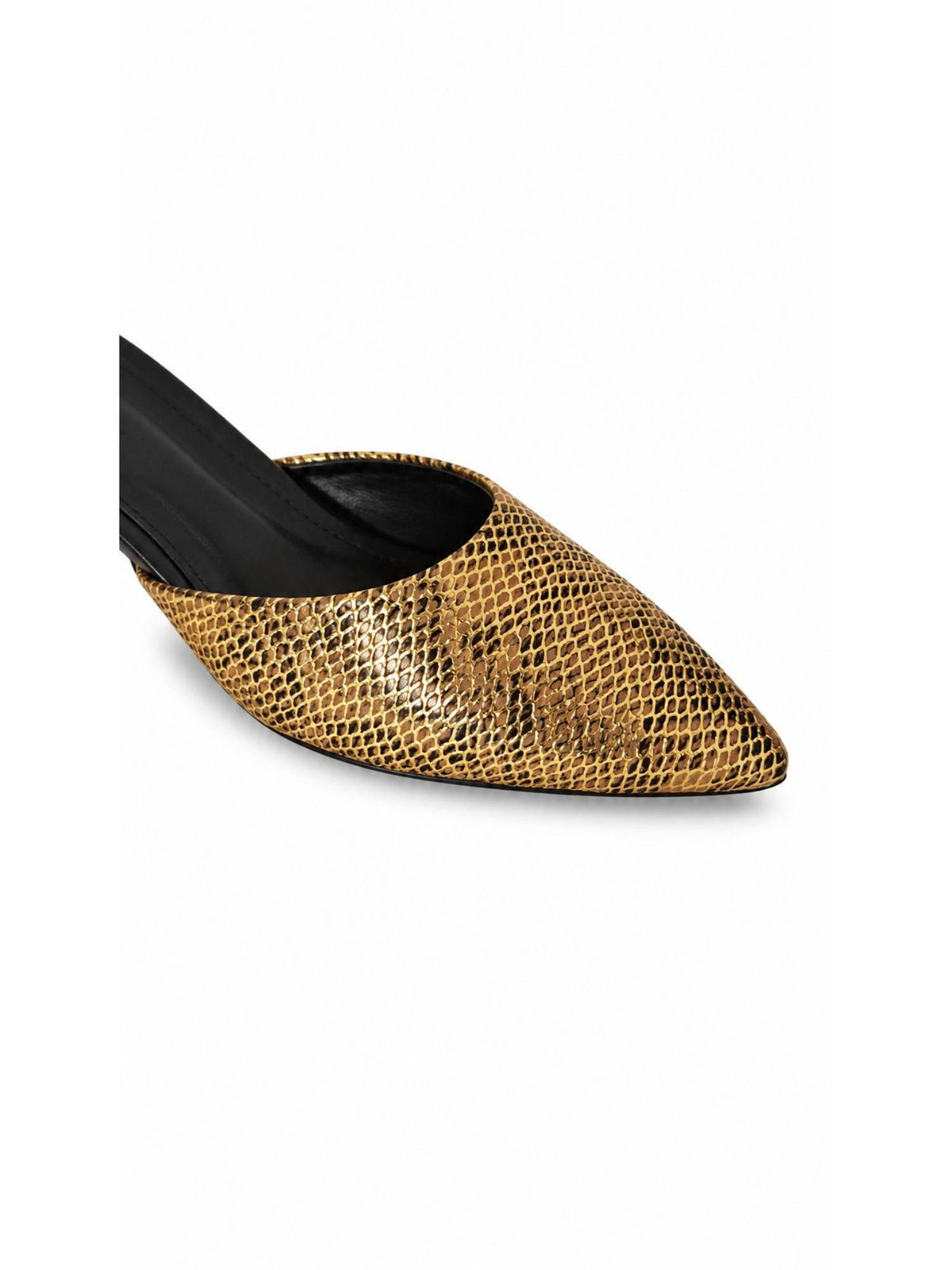 Womens Mules Gold | H78 - view 5