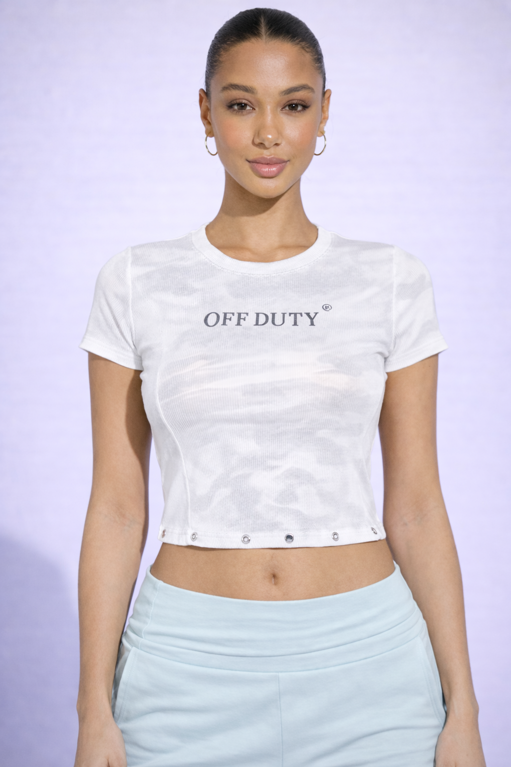 Chrome Stud Top