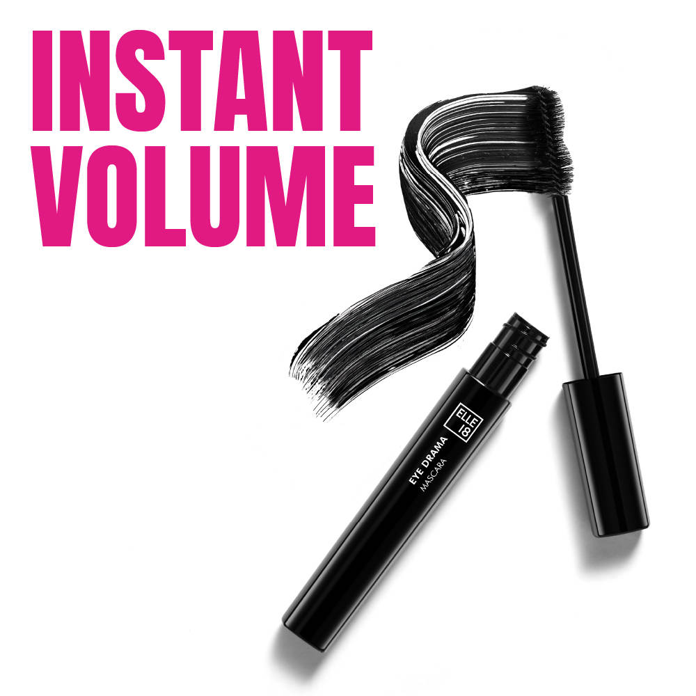 Eye Drama Lightweight & Volumising Mascara Black, Water Resistant | E20 - view 2