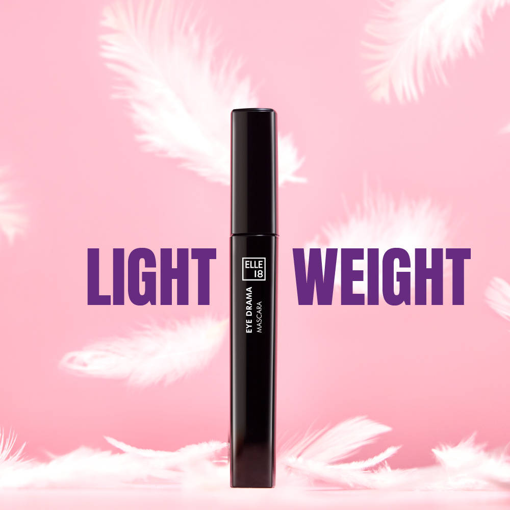Eye Drama Lightweight & Volumising Mascara Black, Water Resistant | E20 - view 4