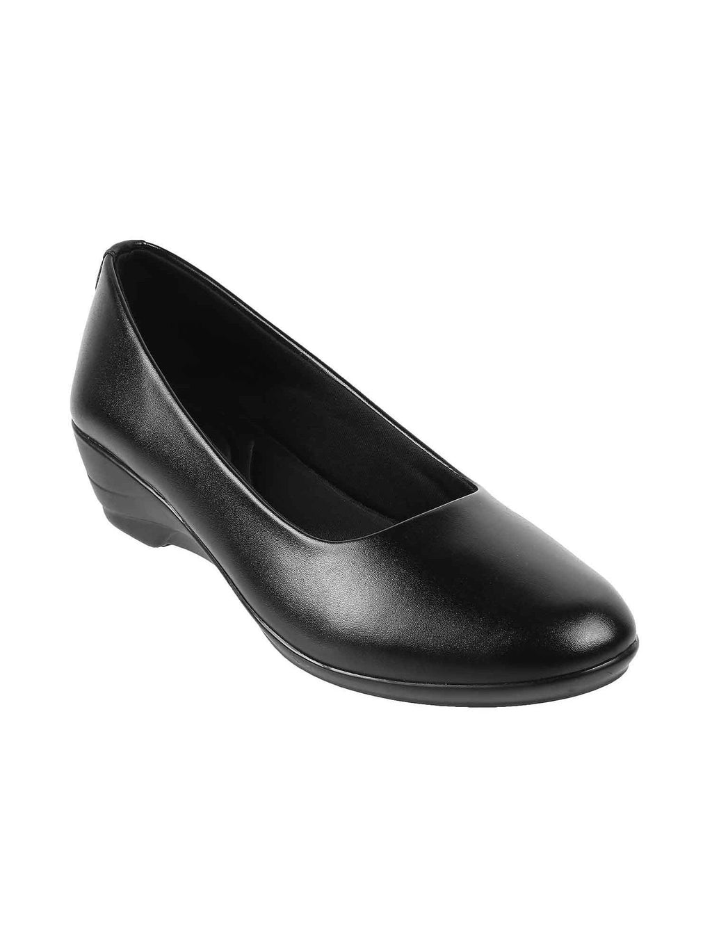 Solid Black Ballerinas | F61 - view 2