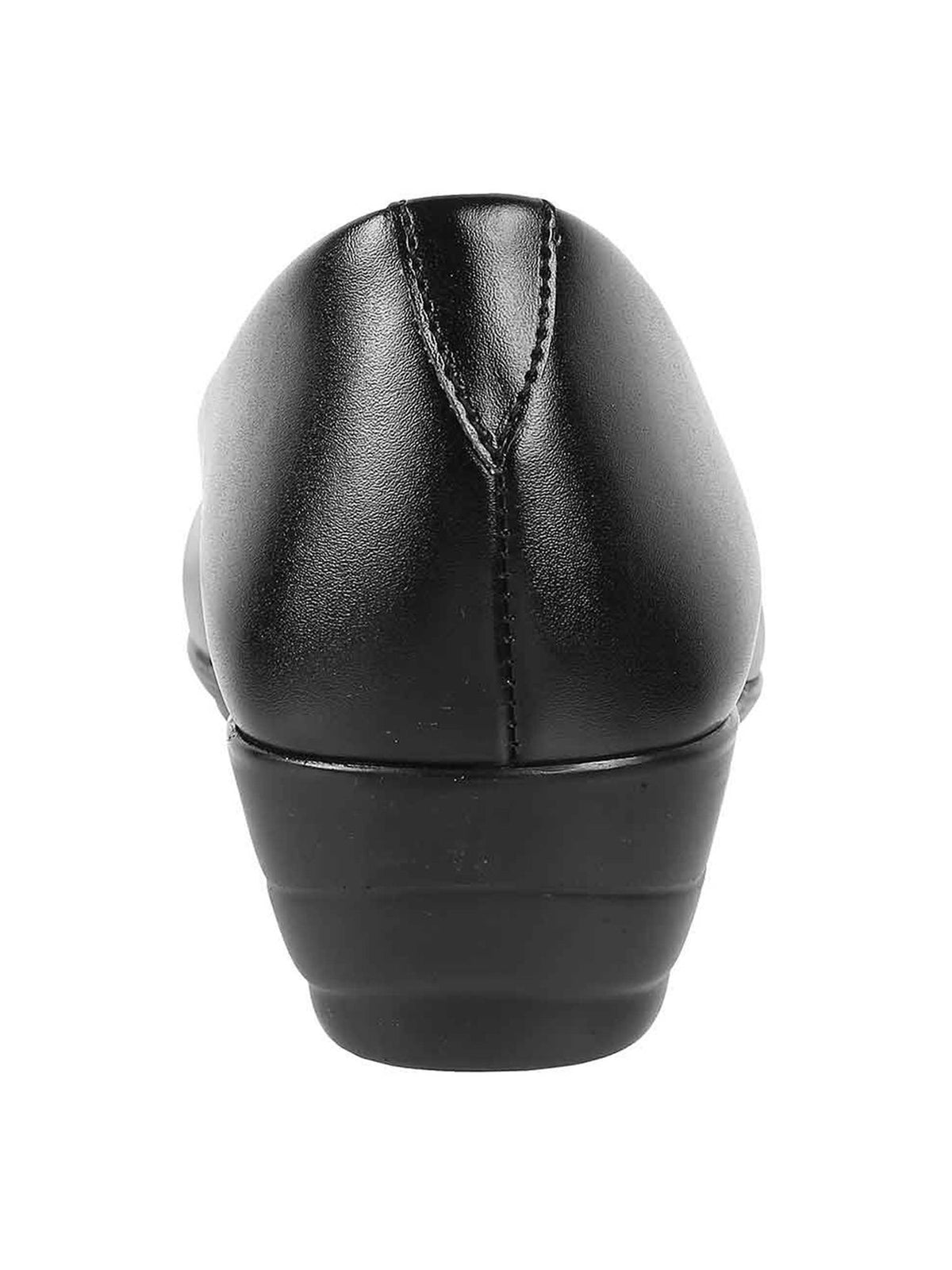 Solid Black Ballerinas | F61 - view 3