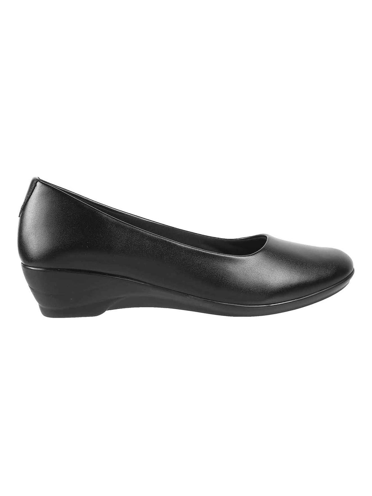 Solid Black Ballerinas | F61 - view 4