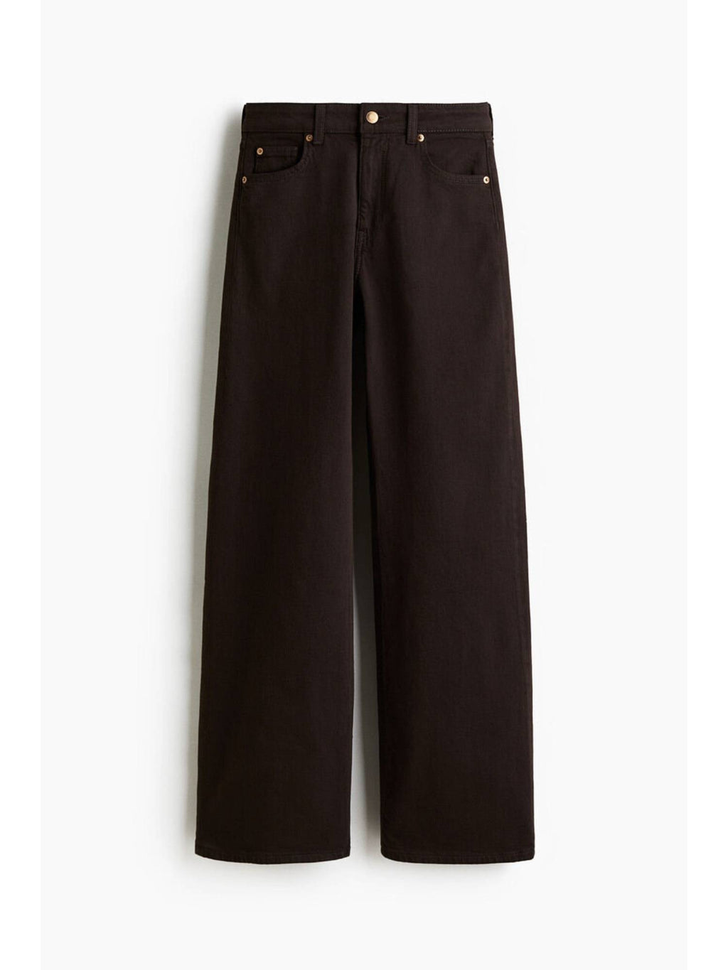 Women Brown Wide High Jeans | BG78 - view 5