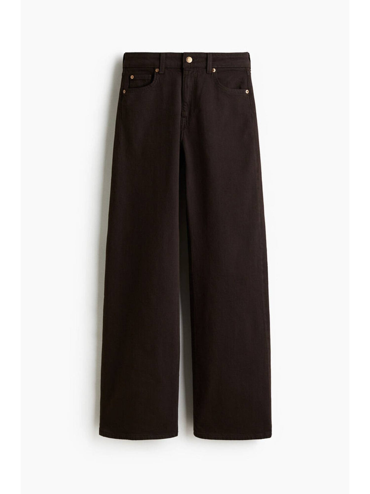 Women Brown Wide High Jeans | BG78 - view 5