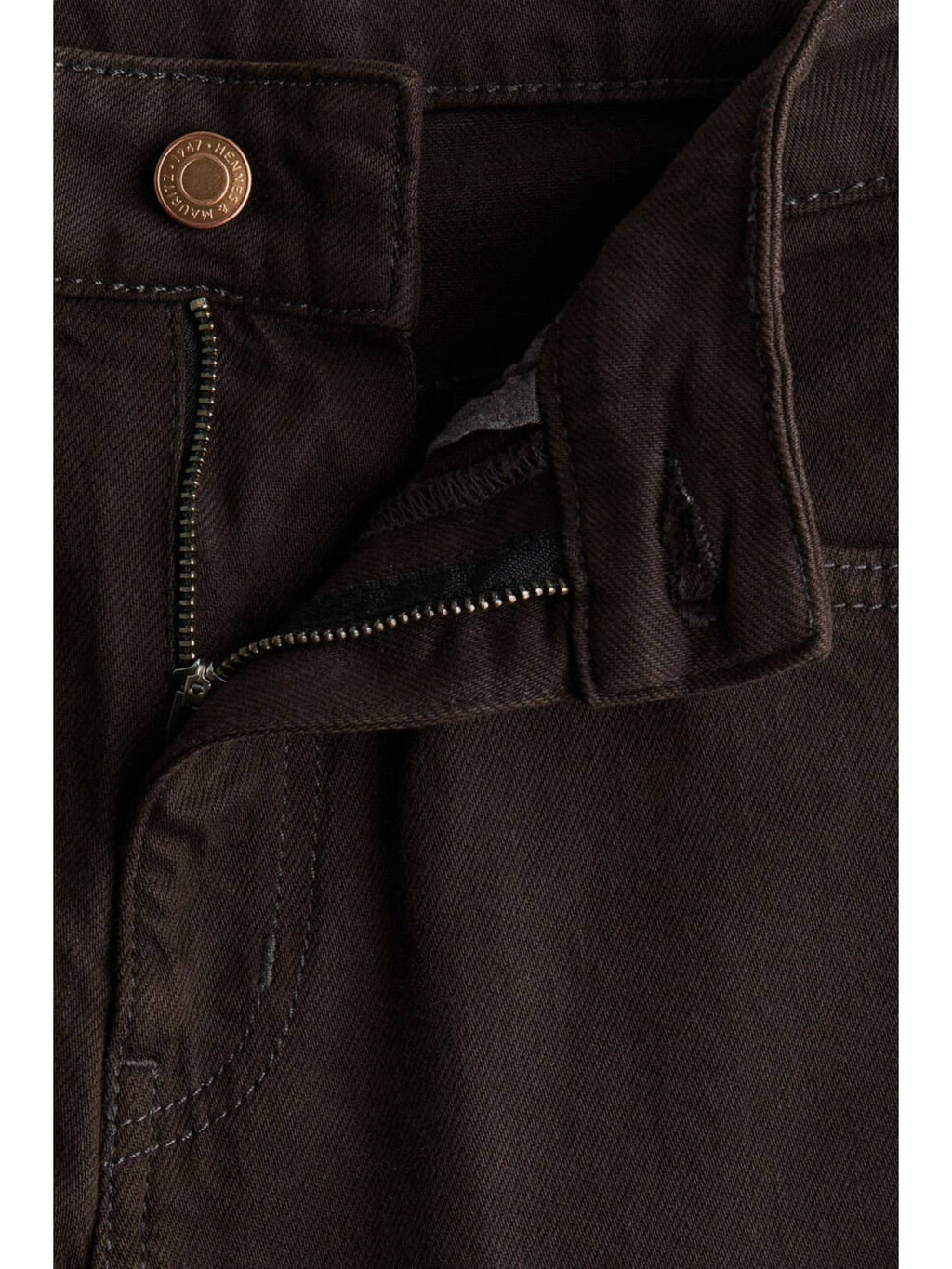 Women Brown Wide High Jeans | BG78 - view 7