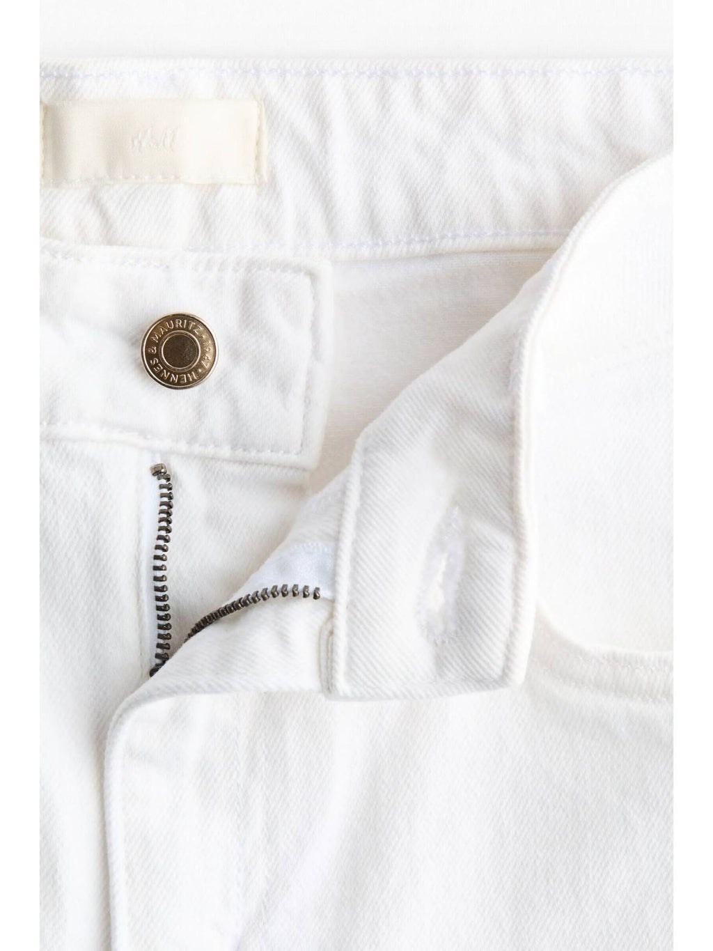 Women White Wide High Jeans | ST23 - view 5