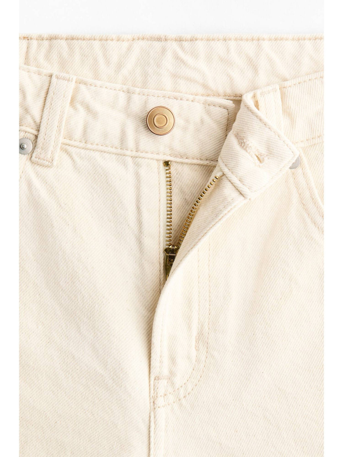 Women Beige Wide High Jeans | ST23 - view 7